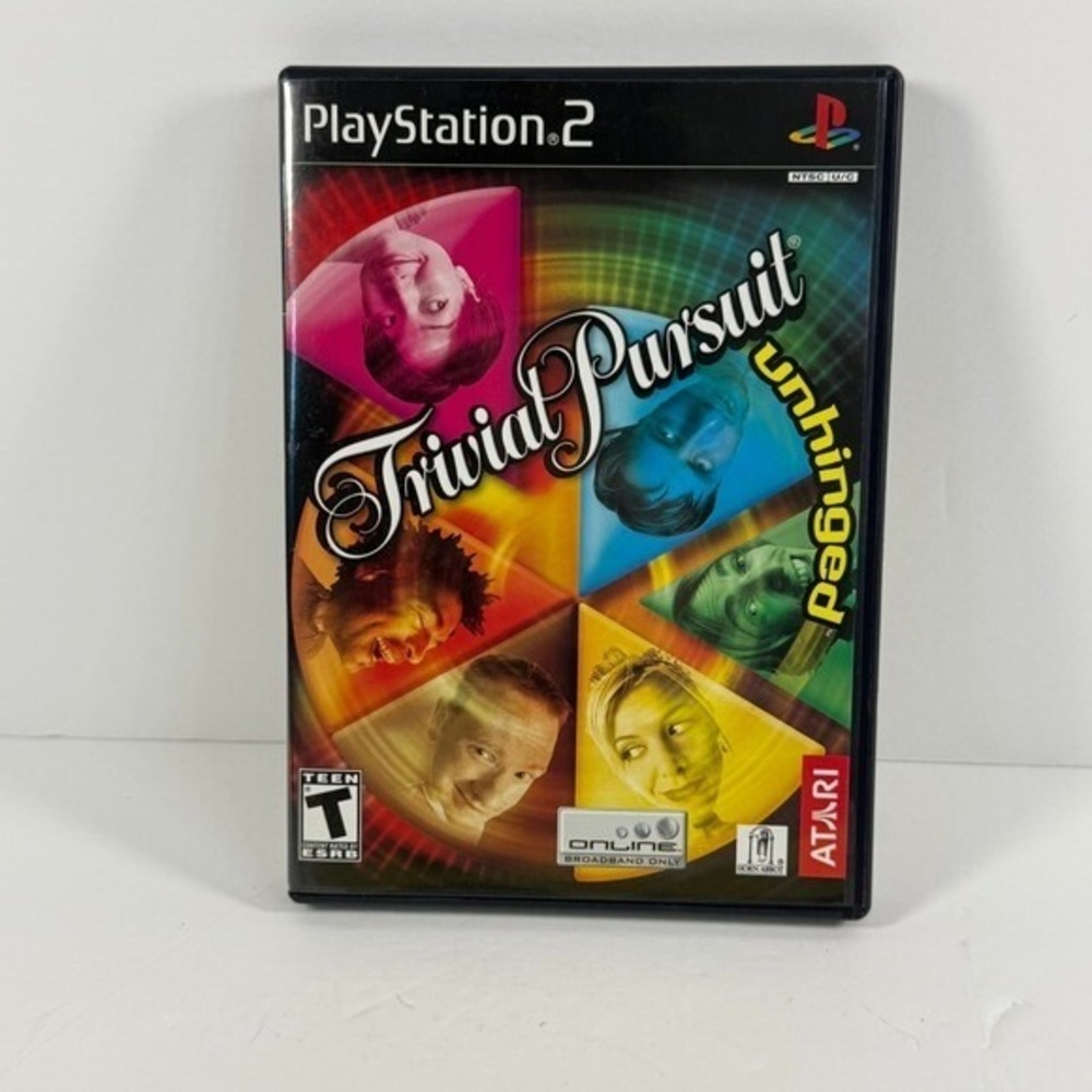 PlayStation 2 Atari‎ Trivial Pursuit Game Complete w/Stickers PlayStation 2